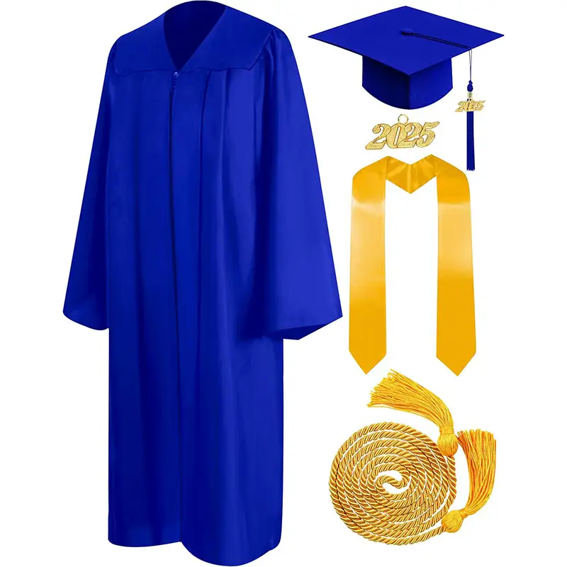 Black Bachelor's Uniform Graduation Suit with Tassel Honor Rope — feature 18