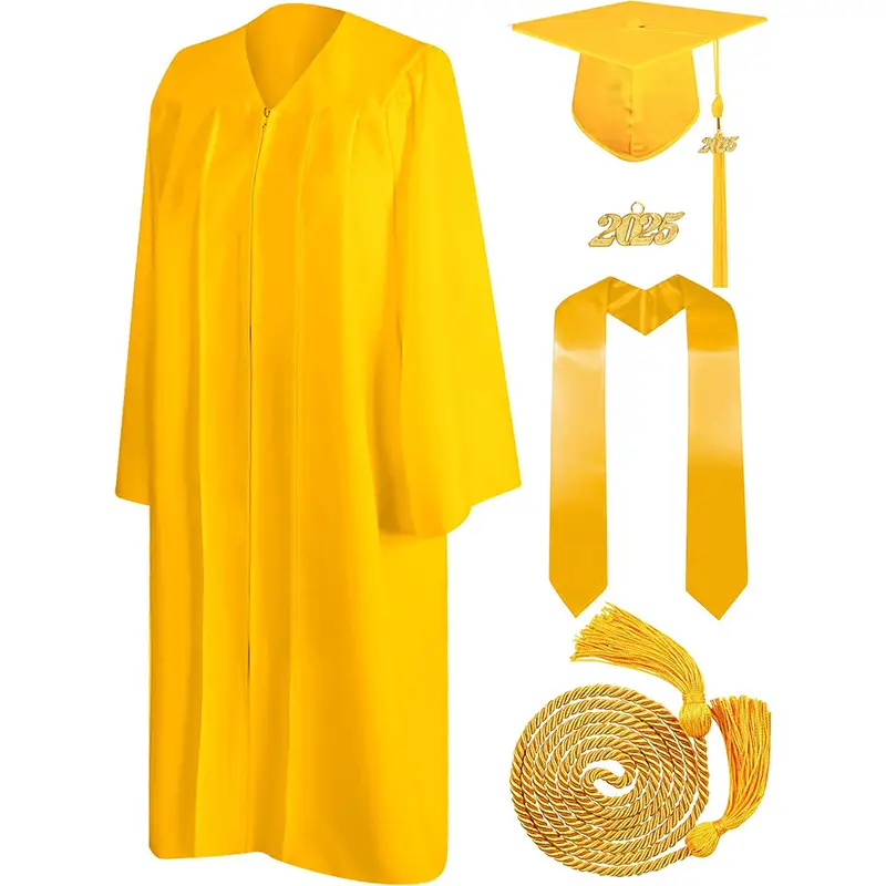 Black Bachelor's Uniform Graduation Suit with Tassel Honor Rope — feature 23
