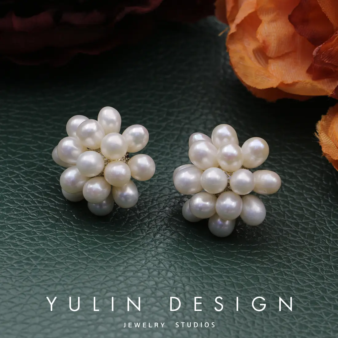Vintage Sweet Pearl Popcorn Earrings for Women - Image 9