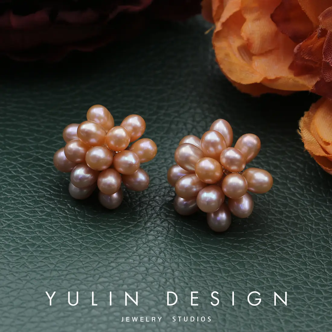 Vintage Sweet Pearl Popcorn Earrings for Women - Image 11