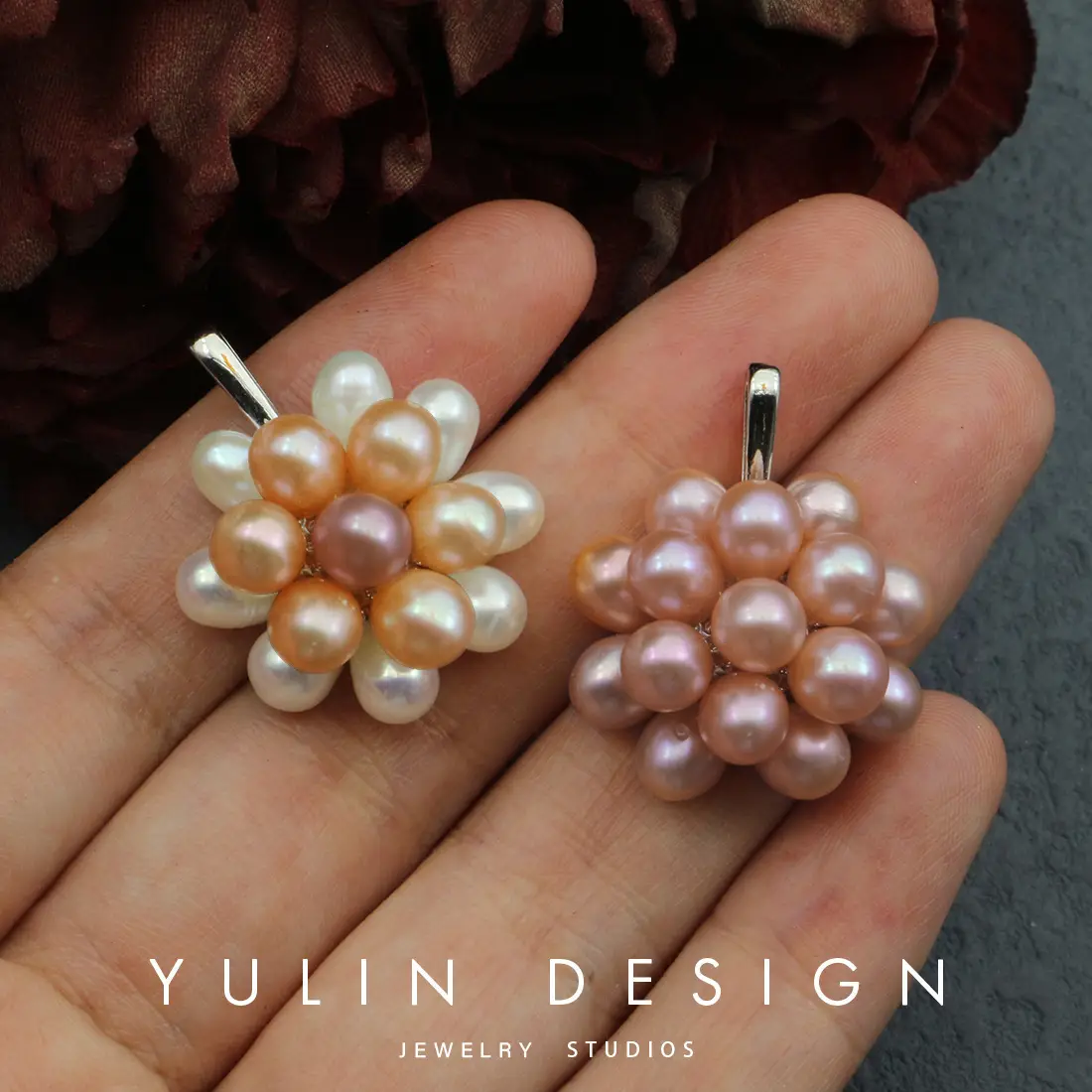 Vintage Sweet Pearl Popcorn Earrings for Women - Image 6
