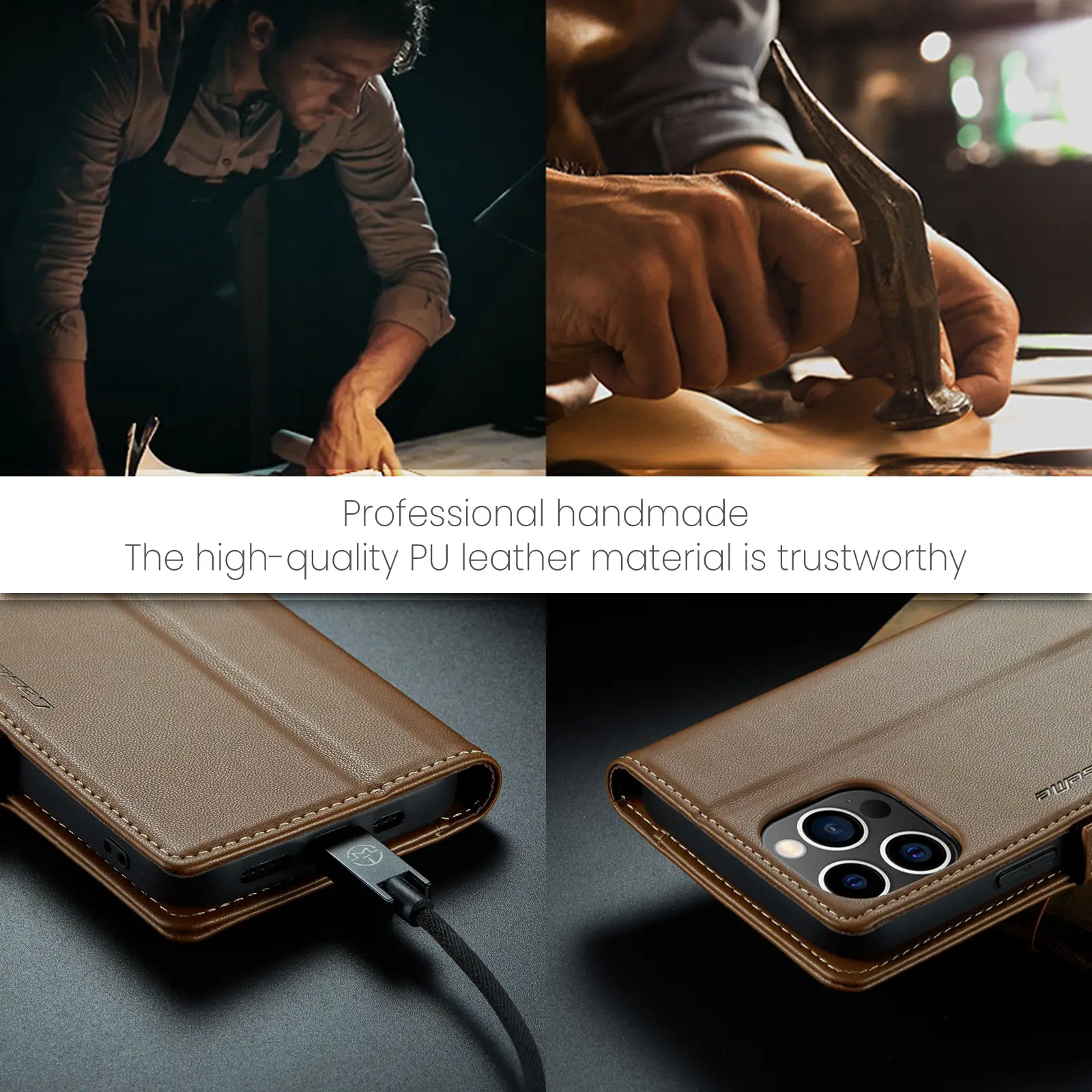 Side Buckle Anti-Theft Mobile Phone Case for iPhone — feature 15