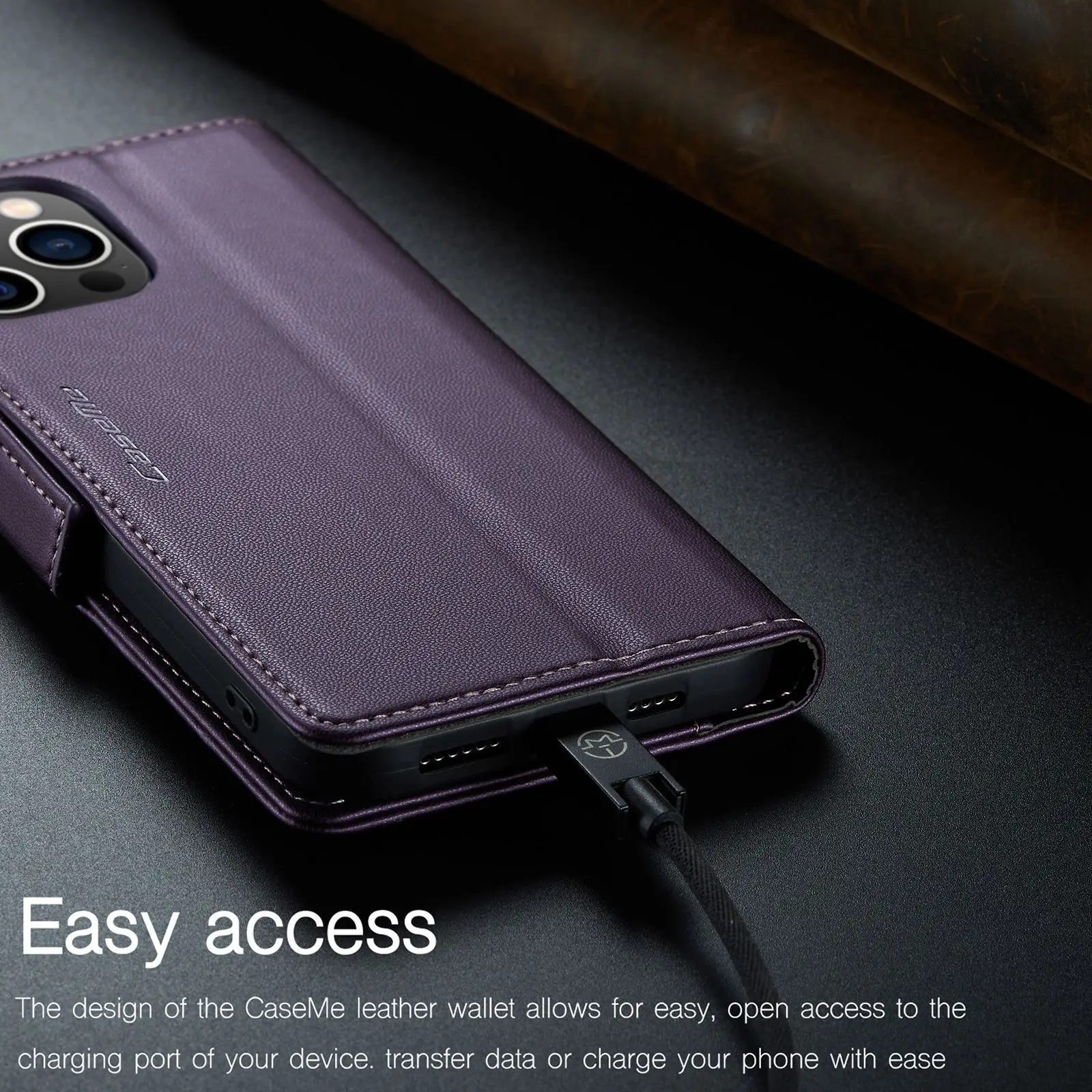 Side Buckle Anti-Theft Mobile Phone Case for iPhone — feature 25