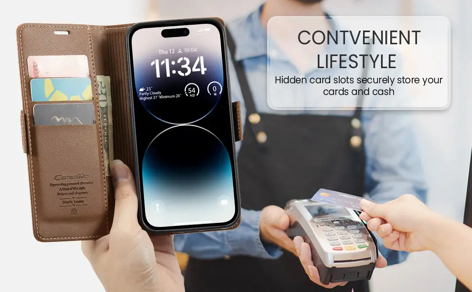 Side Buckle Anti-Theft Mobile Phone Case for iPhone — feature 5