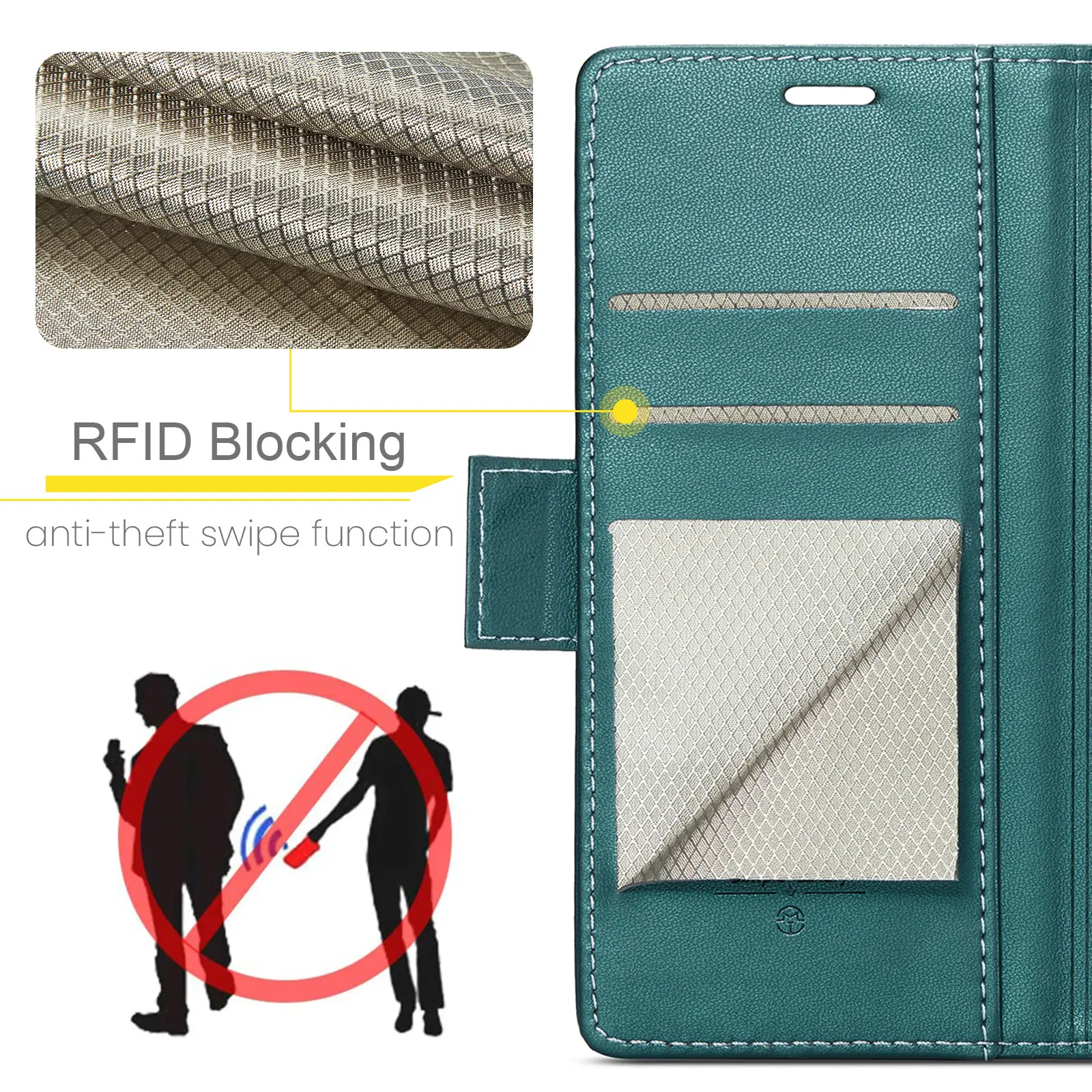 Side Buckle Anti-Theft Mobile Phone Case for iPhone — feature 9