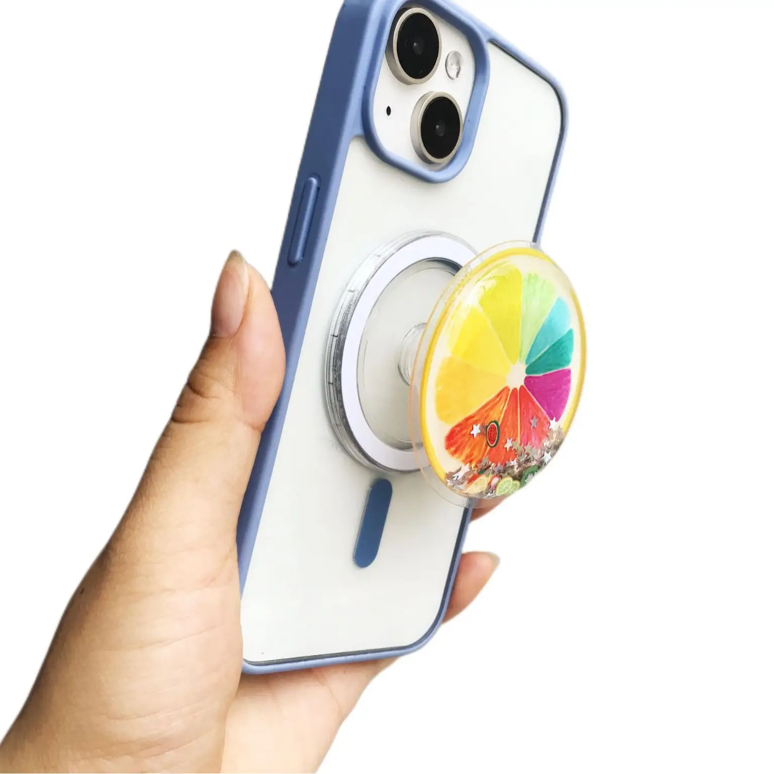 Magnetic Phone Holder with Colorful Pop-Up Design - Image 10