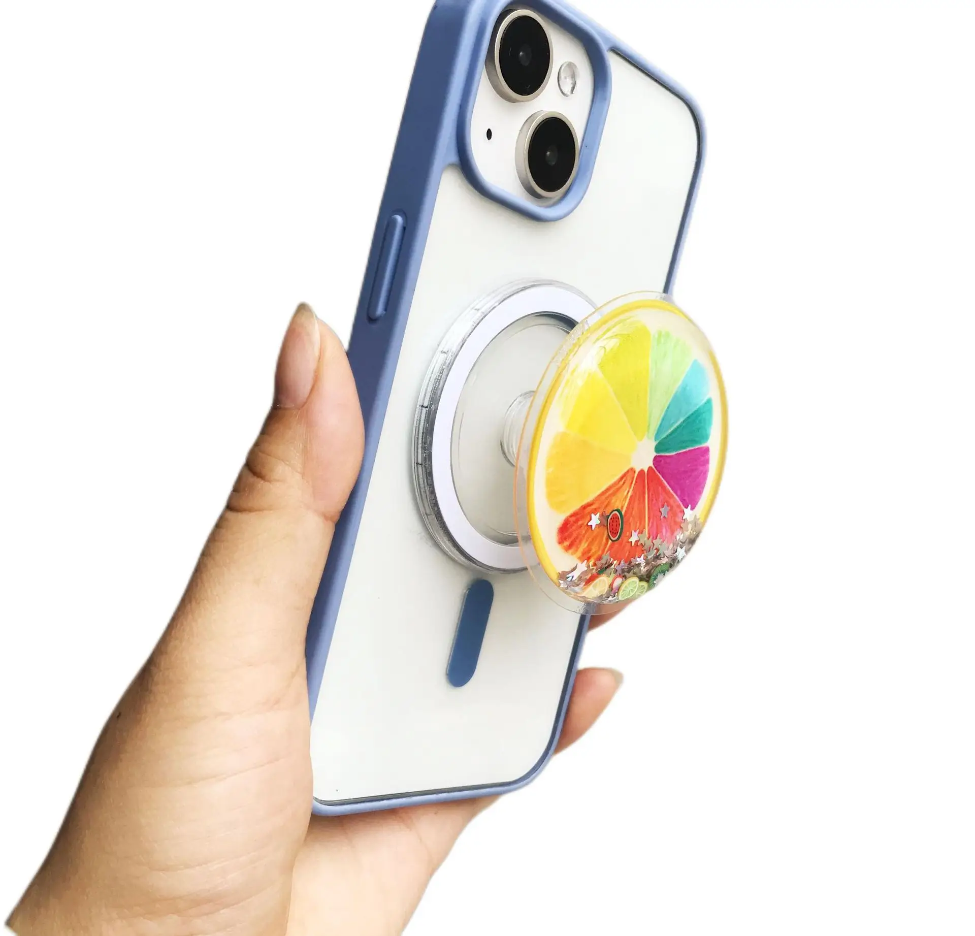 Magnetic Phone Holder with Colorful Pop-Up Design — feature 6