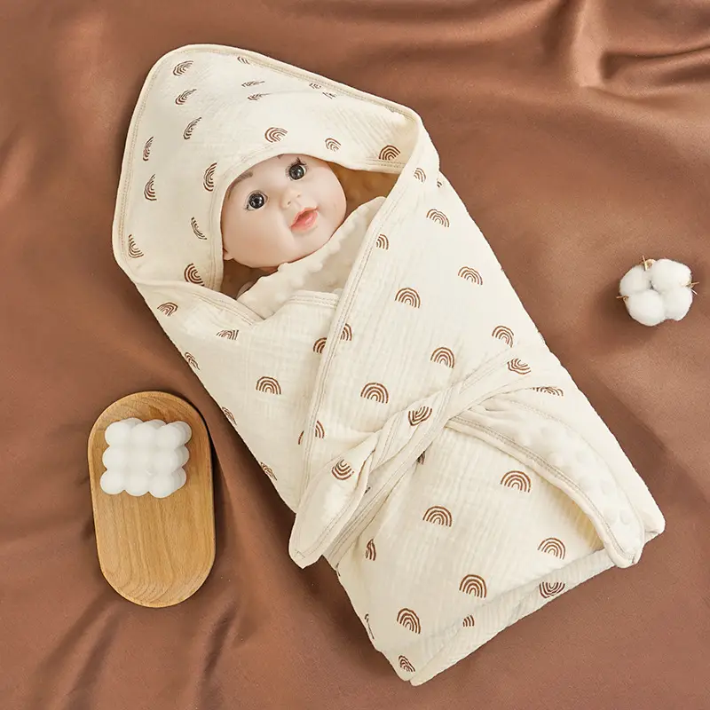 Newborn Quilt Cotton Four Season Baby Quilt — feature 2