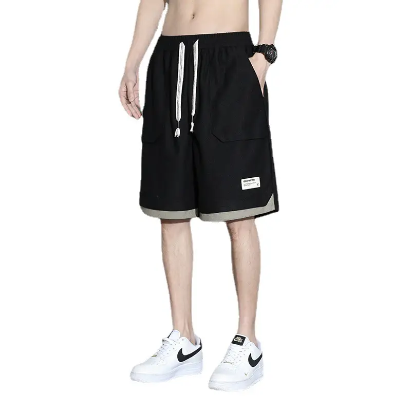 Men's Slim Fit Loose Sports Shorts Plus Size Five Point Design - Image 5