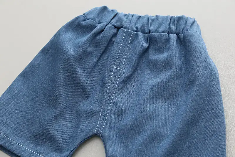 Wu Xiaoqi Kids Casual Shorts Set 2024 Summer — feature 17