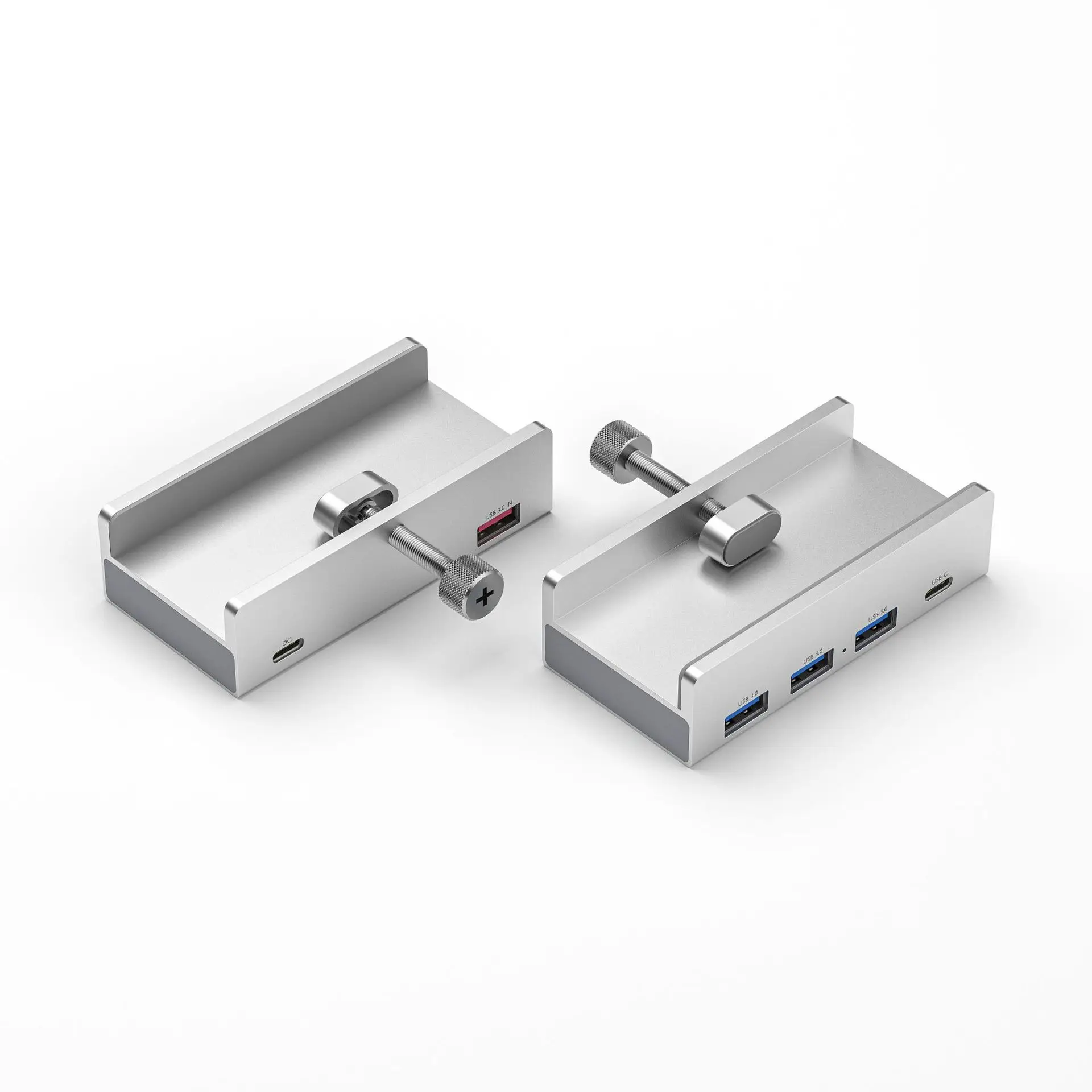 New Aluminum Snap-On Splitter Docking Station Office Desk - Image 7