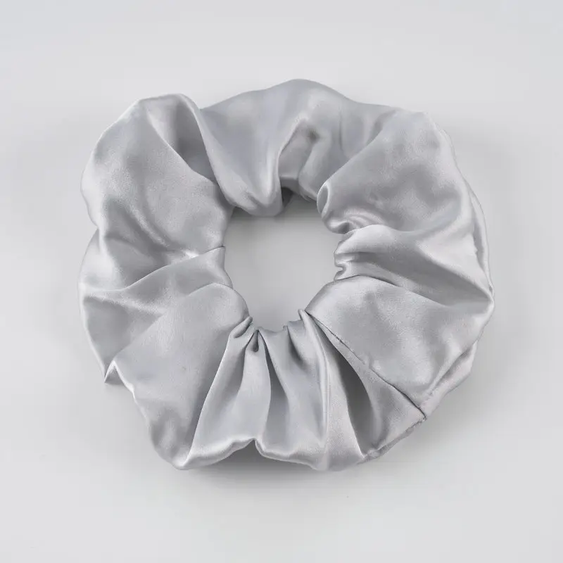 22mm Silk Hair Ties 6cm Large Mulberry Silk - Image 3