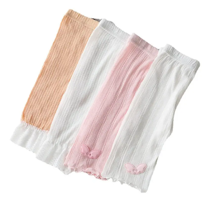 Children's Leggings Summer Cropped Mesh Fungus Curled - Image 9