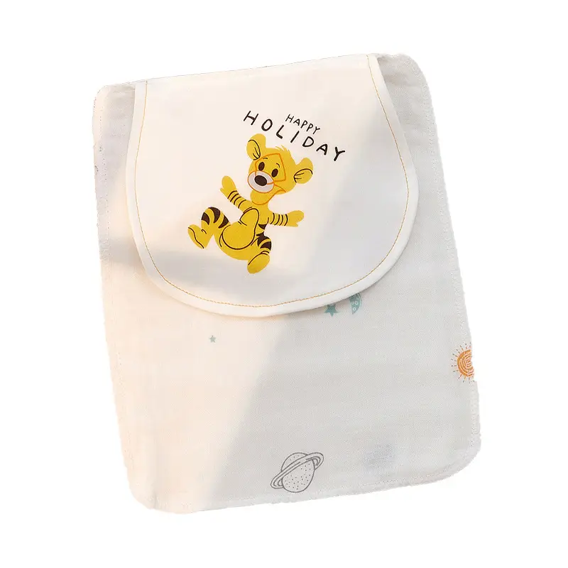 Baby Cotton Towel with "Hello Baby" Print - Image 9