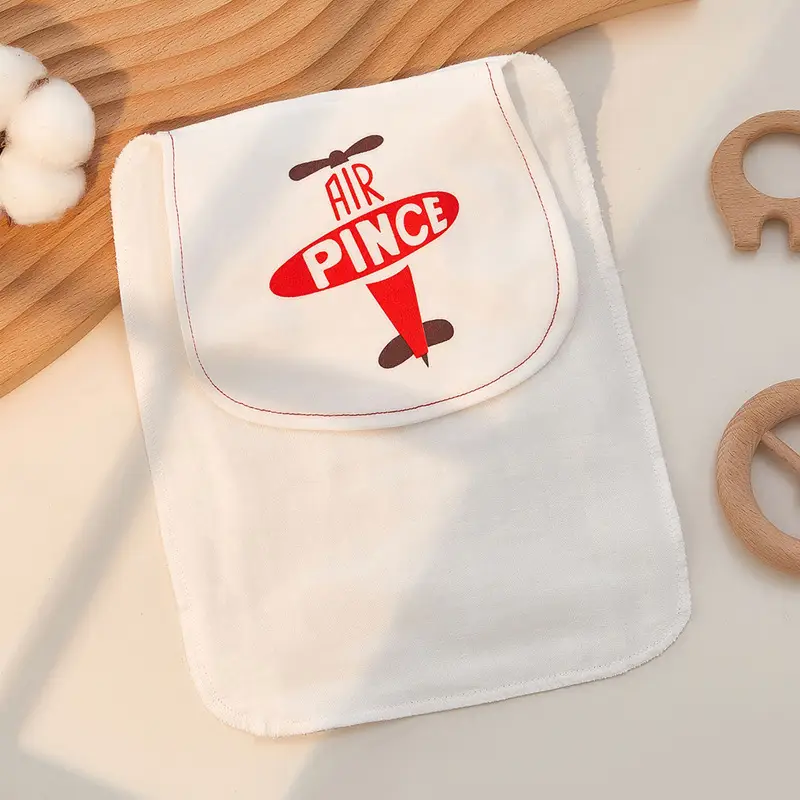 Baby Cotton Towel with "Hello Baby" Print - Image 2