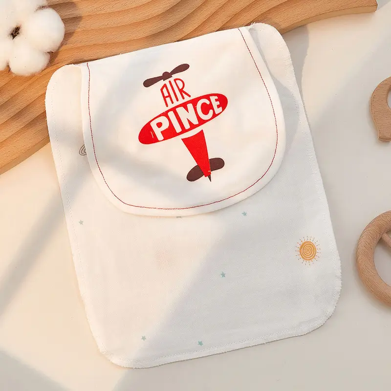 Baby Cotton Towel with "Hello Baby" Print - Image 3