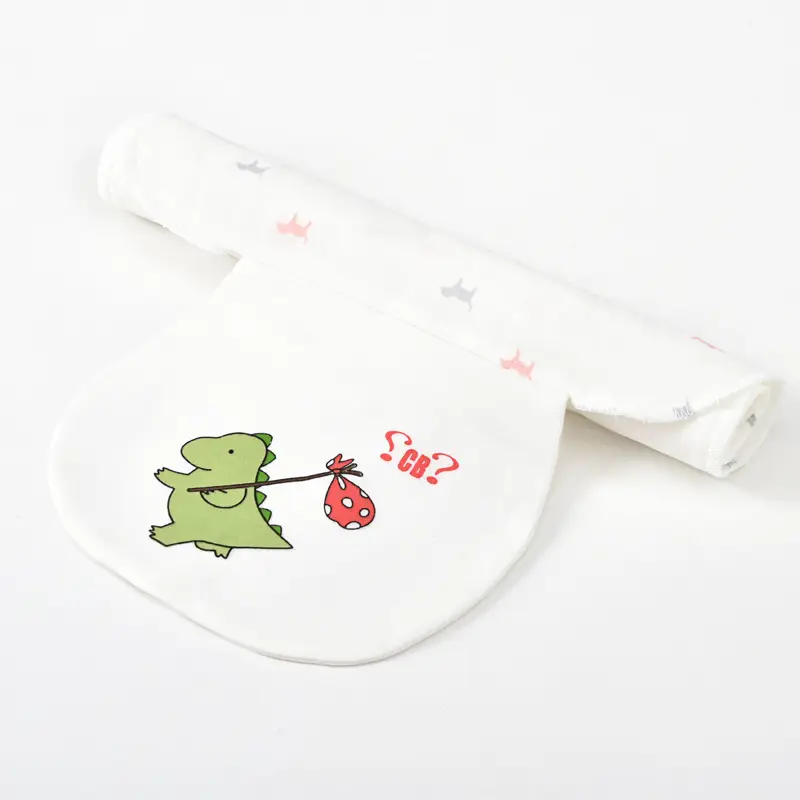Baby Cotton Towel with "Hello Baby" Print - Image 4