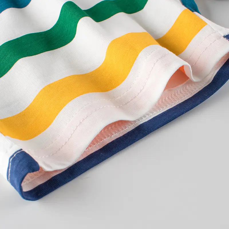 27Kids Cross-Border Kids Shorts Striped Baby Boys Summer - Image 3