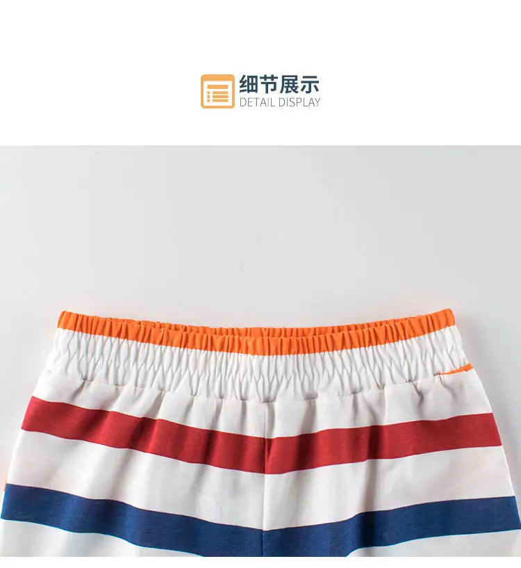 27Kids Cross-Border Kids Shorts Striped Baby Boys Summer — feature 7