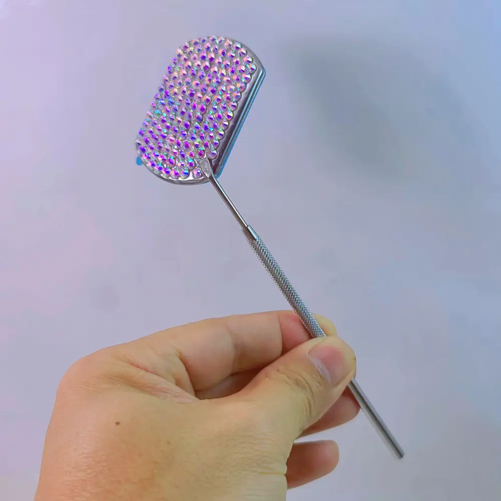 Diamond Grafting Eye Hair Inspection Mirror Mini Beauty Mirror