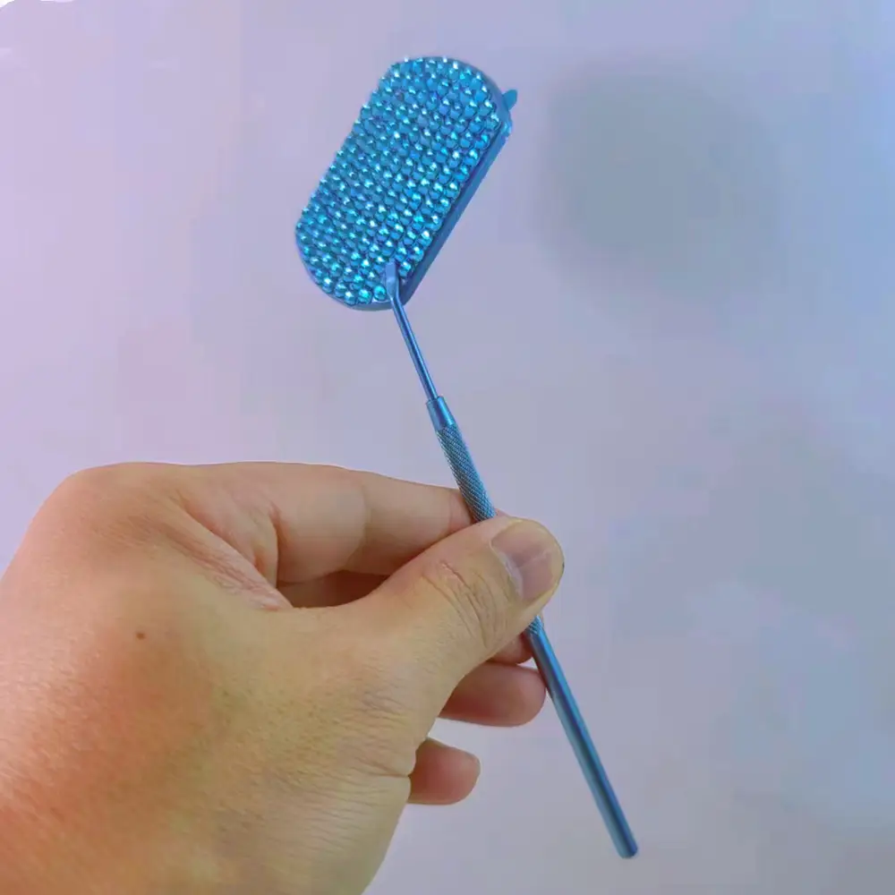 Diamond Grafting Eye Hair Inspection Mirror Mini Beauty Mirror
