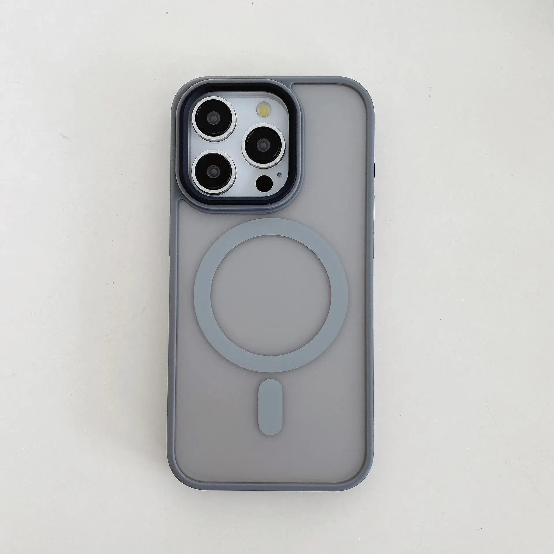Magnetic Apple iPhone 17 Case Blue Matte Acrylic - Image 24