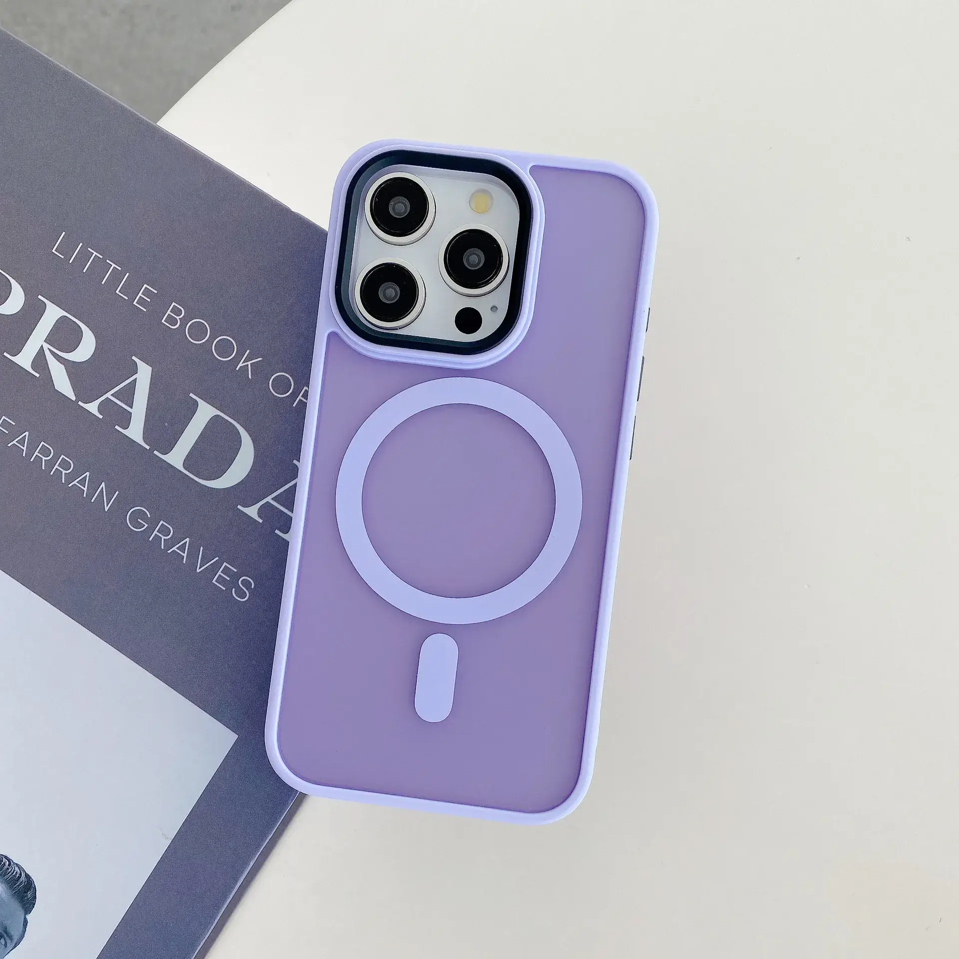 Magnetic Apple iPhone 17 Case Blue Matte Acrylic - Image 18
