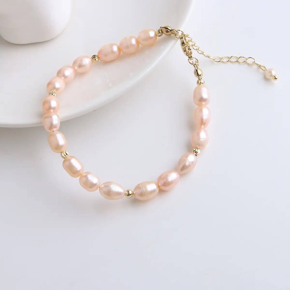 Korean Style Pearl Bracelet for Women Natural Baroque Design — feature 14