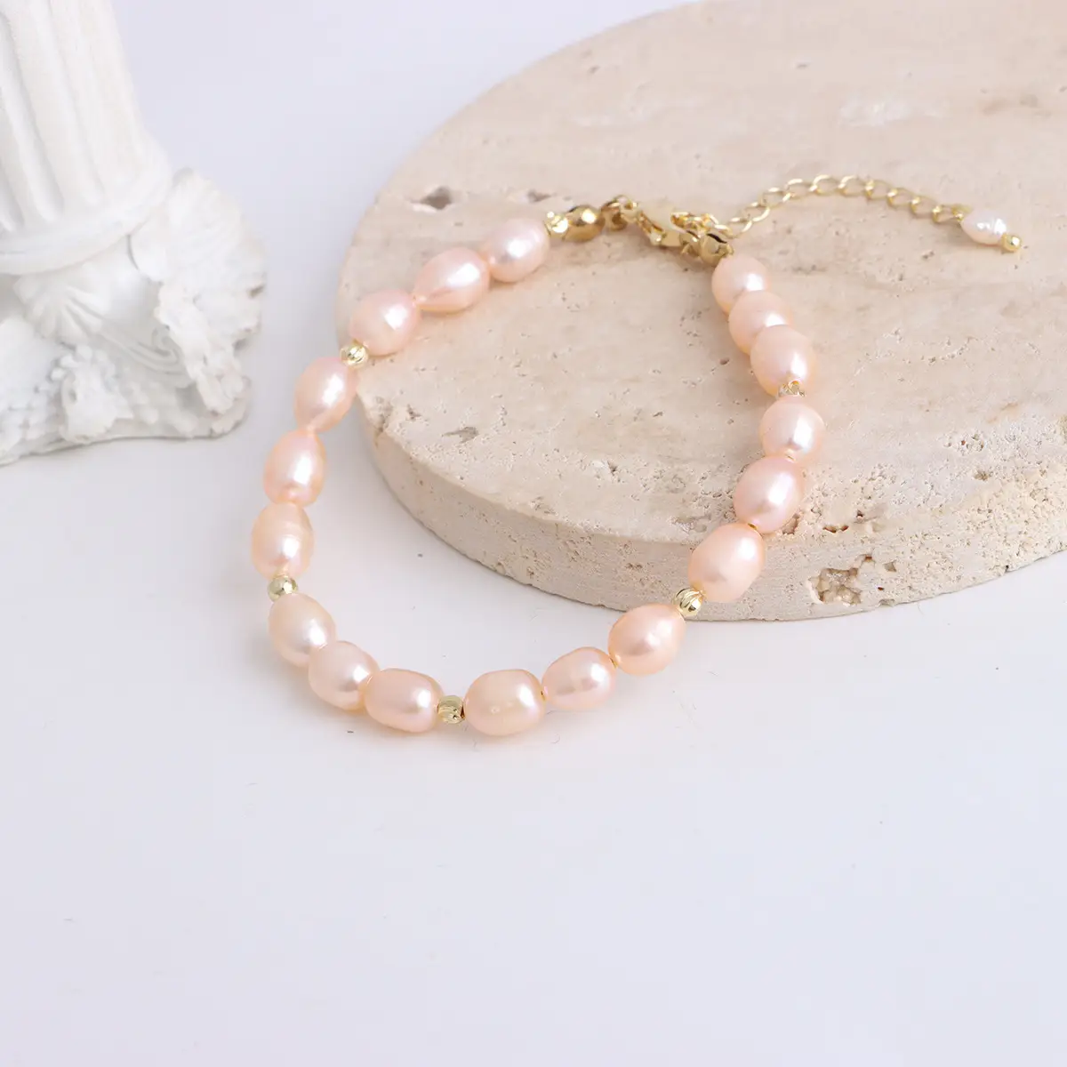 Korean Style Pearl Bracelet for Women Natural Baroque Design — feature 15