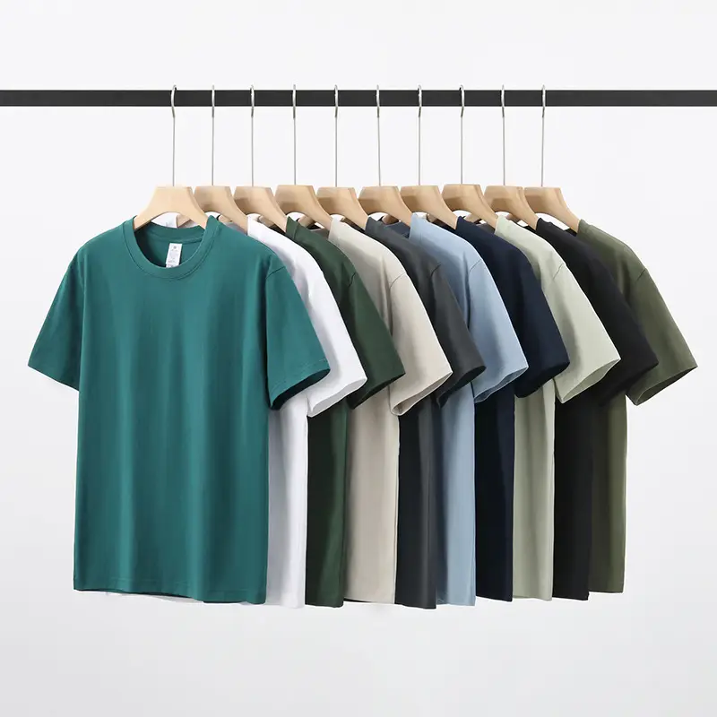 Men Black Cotton T-Shirt Short Sleeve Summer - Image 9