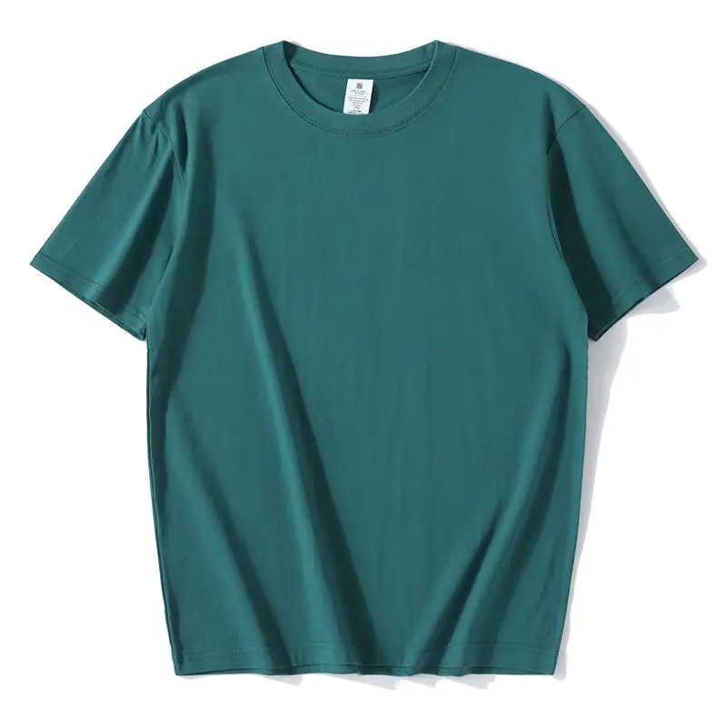 Men Black Cotton T-Shirt Short Sleeve Summer - Image 13