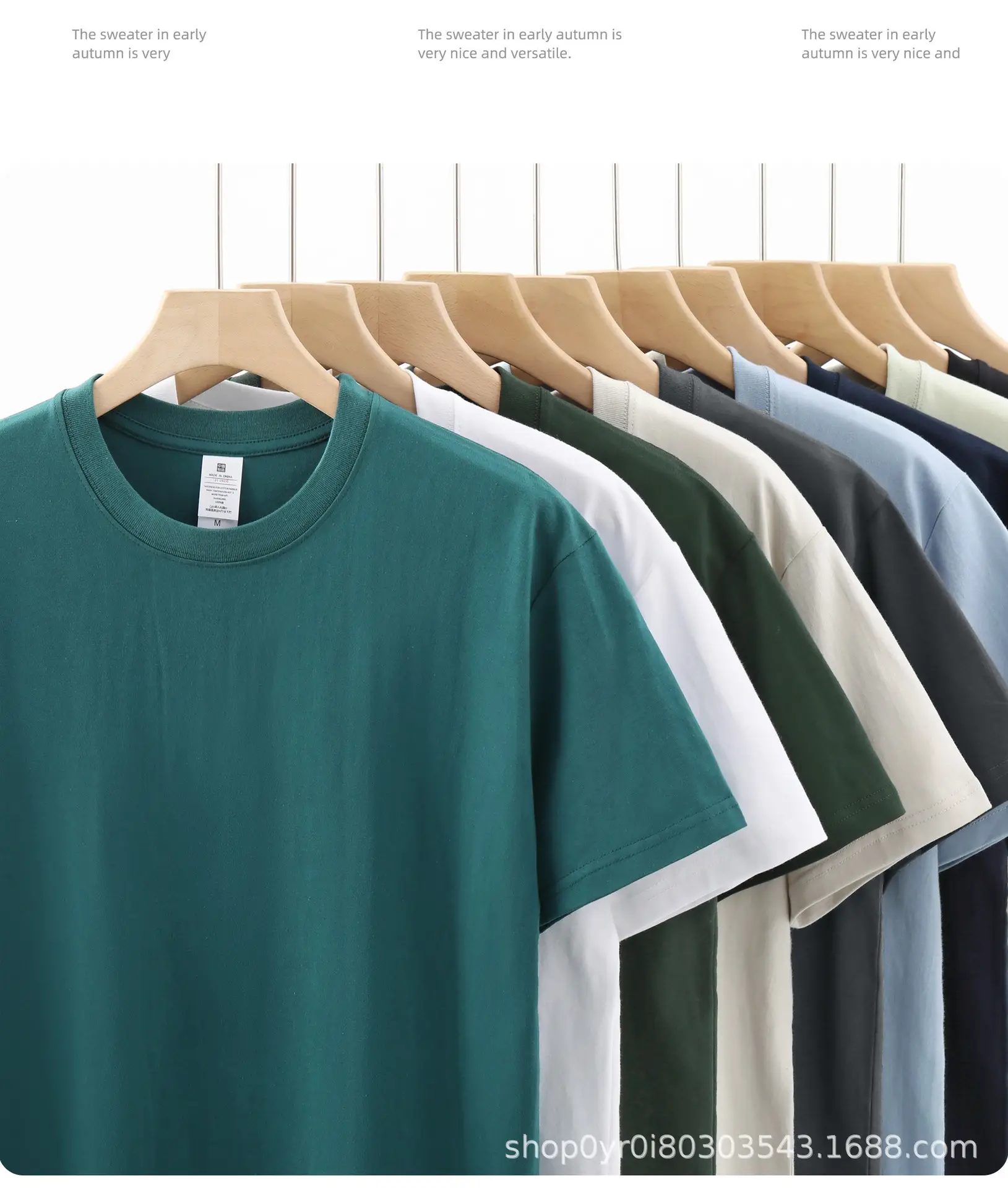 Men Black Cotton T-Shirt Short Sleeve Summer — feature 15