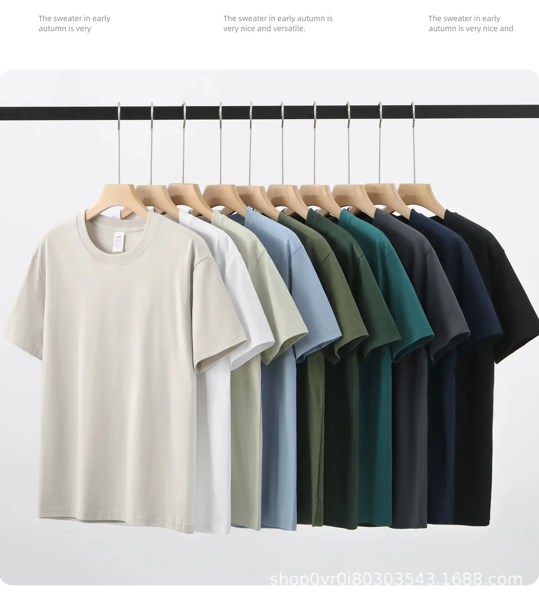 Men Black Cotton T-Shirt Short Sleeve Summer — feature 16