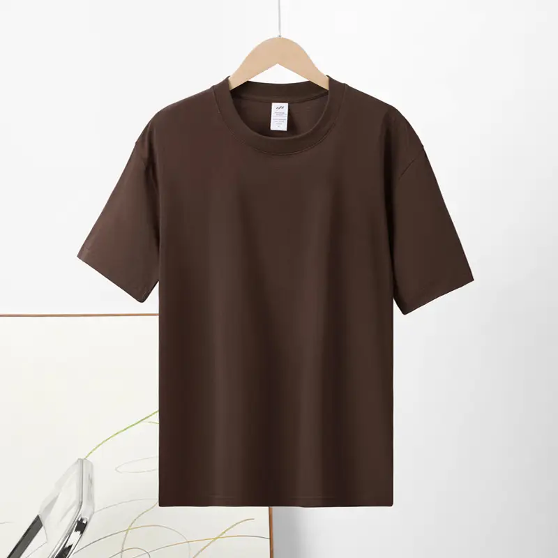 Men Black Cotton T-Shirt Short Sleeve Summer - Image 7