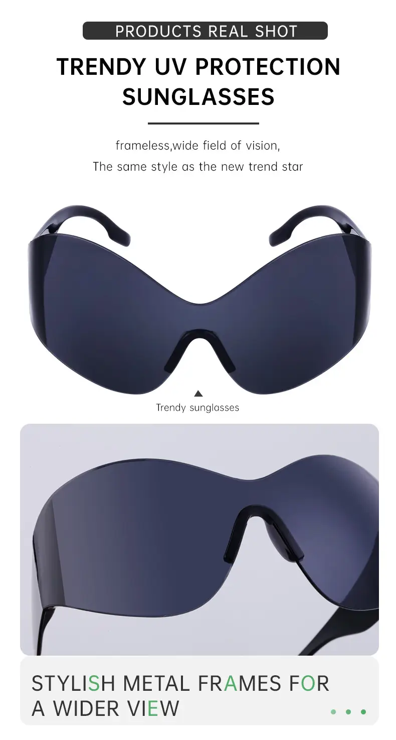 European Y2K Windproof Cat Eye Sunglasses — feature 24