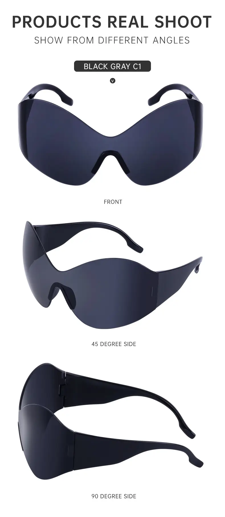 European Y2K Windproof Cat Eye Sunglasses — feature 29