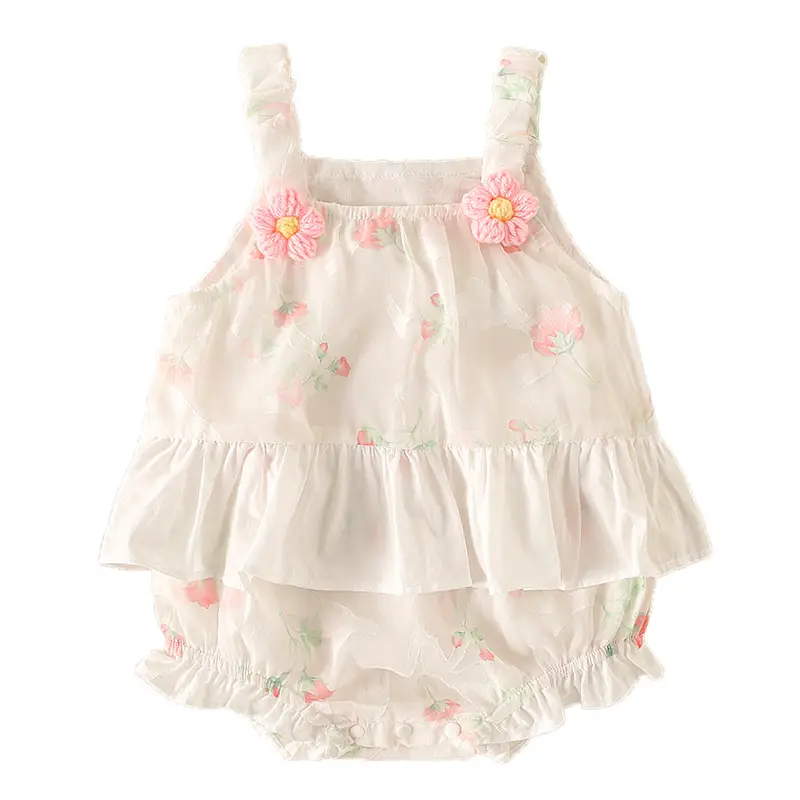 Baby Floral Cotton Sling Bag for Girls Summer - Image 7