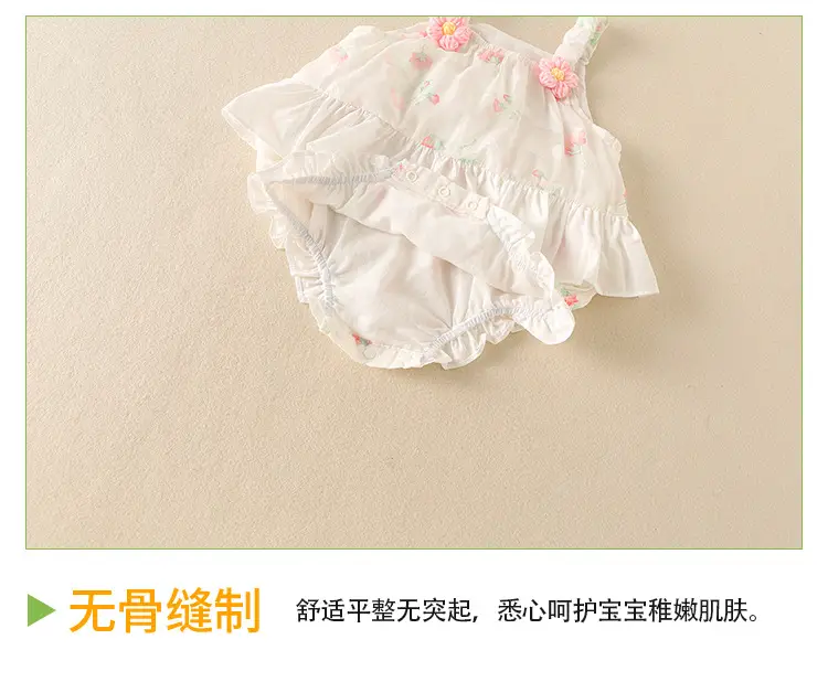 Baby Floral Cotton Sling Bag for Girls Summer — feature 57