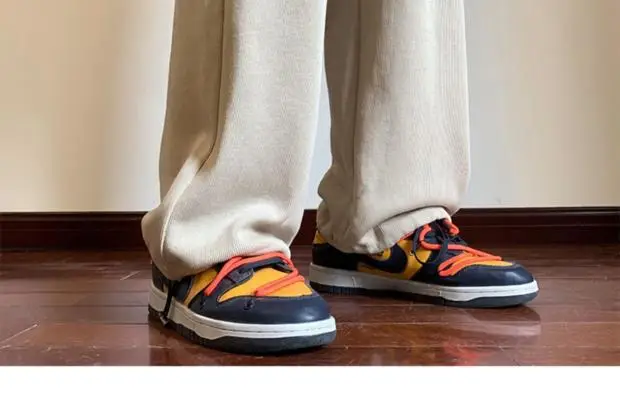 Men's Green Loose Straight Wide Leg Pants Spring Autumn — feature 20