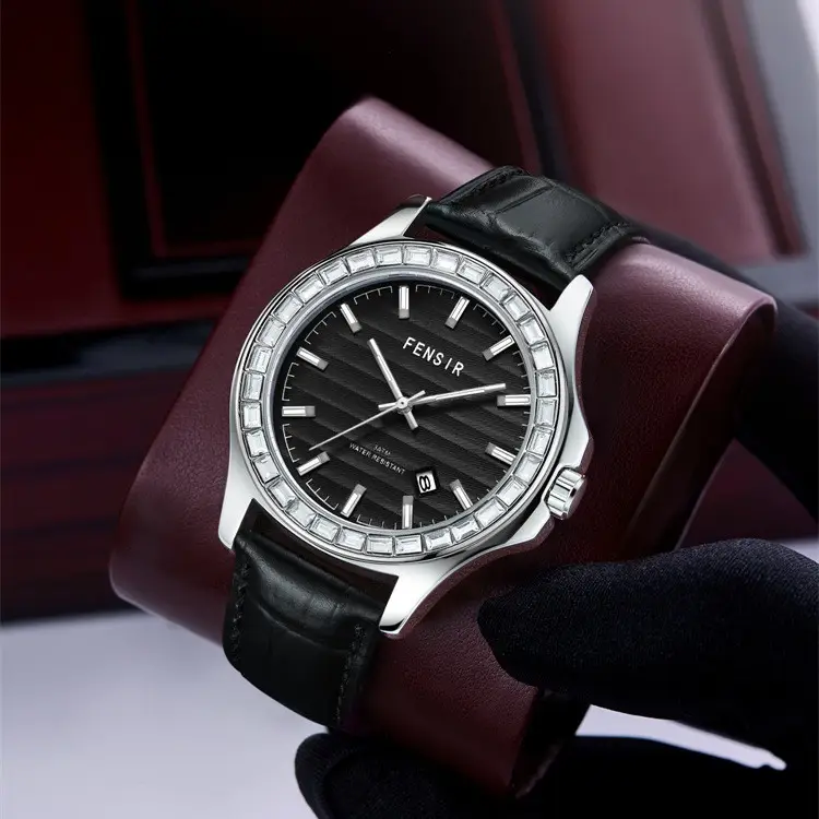 Fenshi Men's Luminous Watch with Crystal Band