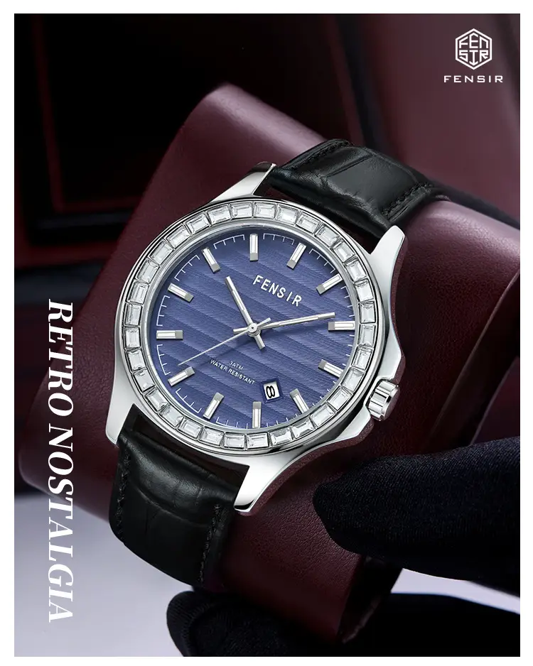 Fenshi Men's Luminous Watch with Crystal Band — feature 10