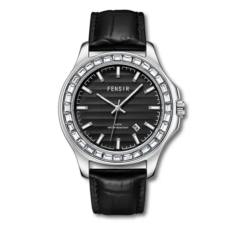 Fenshi Men's Luminous Watch with Crystal Band