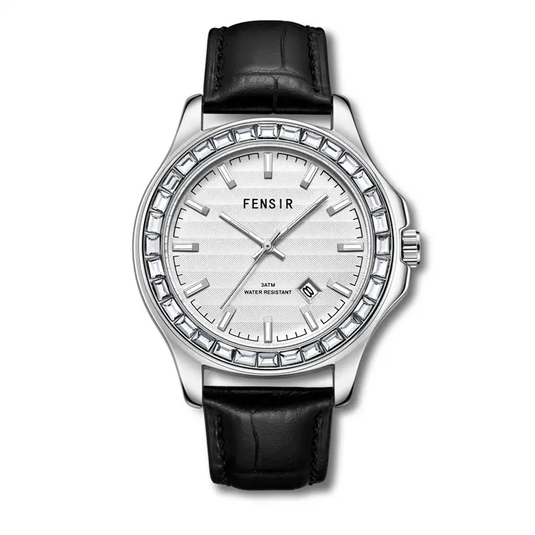 Fenshi Men's Luminous Watch with Crystal Band