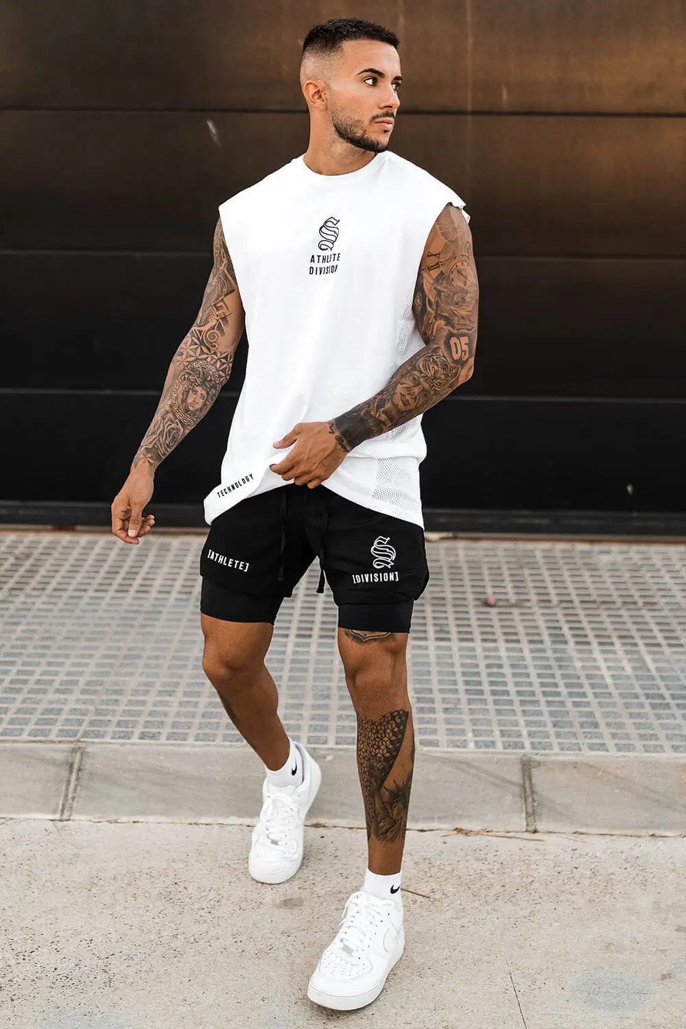 Men Red Casual Shorts Cross-Border Beach Wear — feature 14