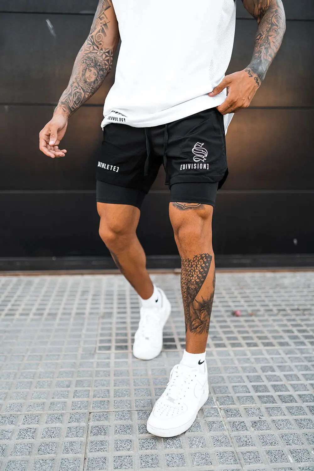 Men Red Casual Shorts Cross-Border Beach Wear — feature 15