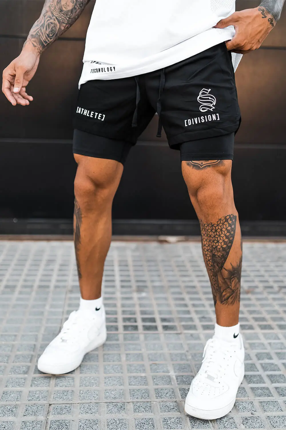 Men Red Casual Shorts Cross-Border Beach Wear — feature 16