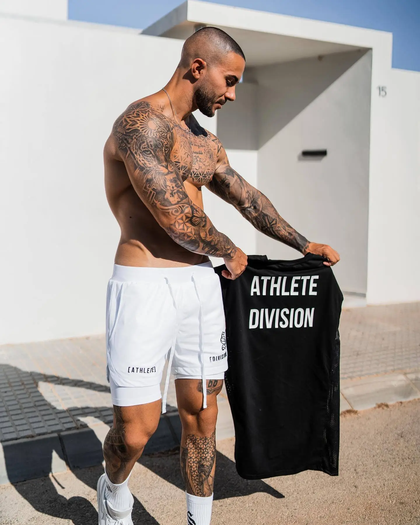 Men Red Casual Shorts Cross-Border Beach Wear — feature 17