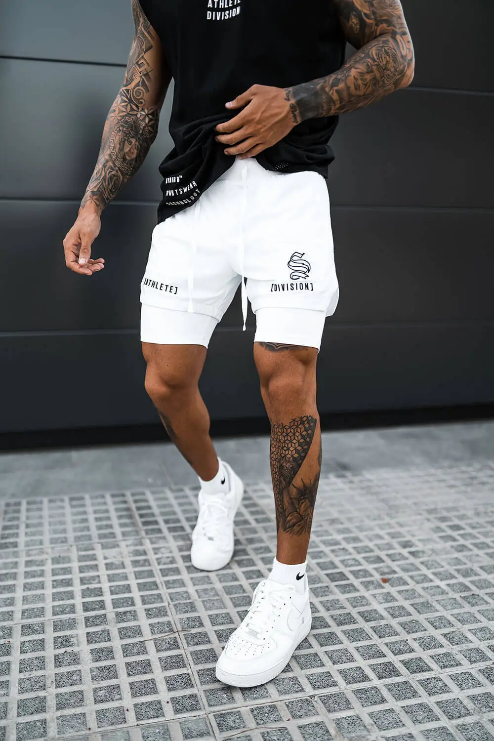 Men Red Casual Shorts Cross-Border Beach Wear — feature 19