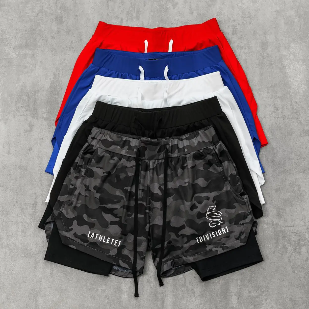 Men Red Casual Shorts Cross-Border Beach Wear — feature 21