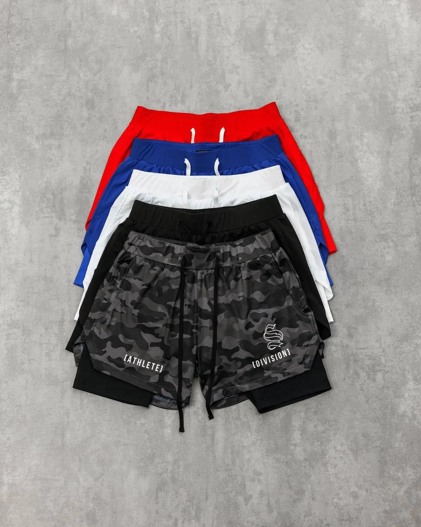 Men Red Casual Shorts Cross-Border Beach Wear — feature 25